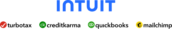 intuit&reg; - turbotax - cerditkarma - quickbooks - mailchimp